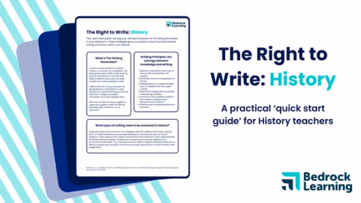 Image for The Right to Write: History