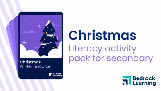 Image for Christmas literacy activity pack