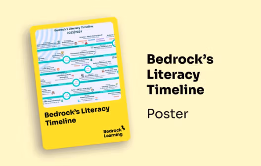 Image for Literacy Timeline Poster 23/24