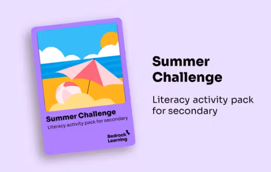 Image for Summer Challenge activity pack (secondary)