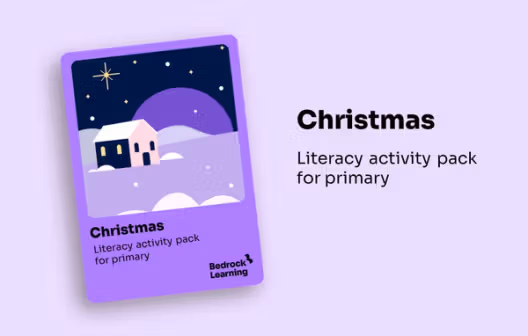Image for Christmas literacy activity pack for primary